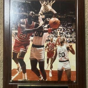 Michael Jordan Action Wall Plaque